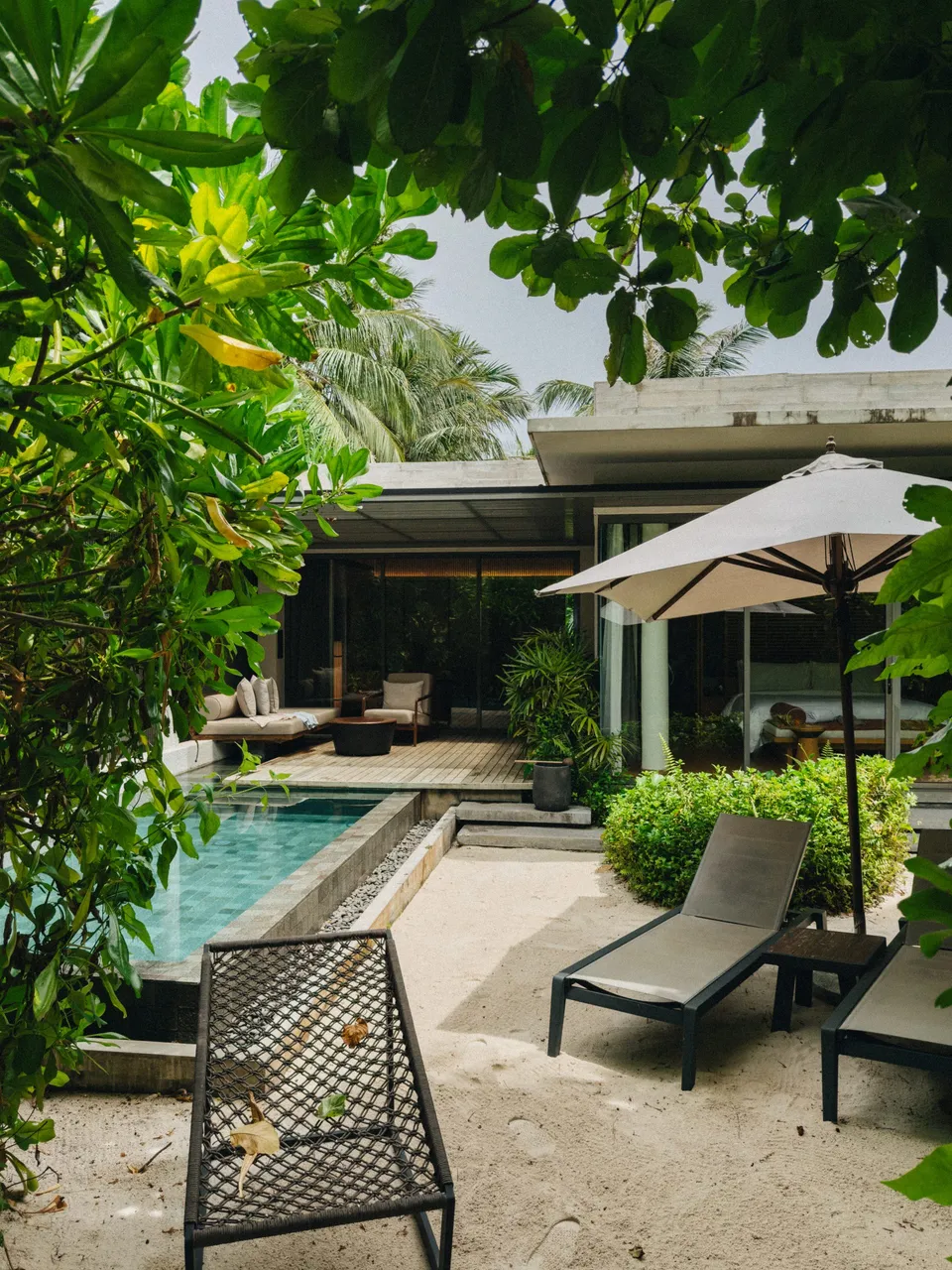 Una villa en el trópico